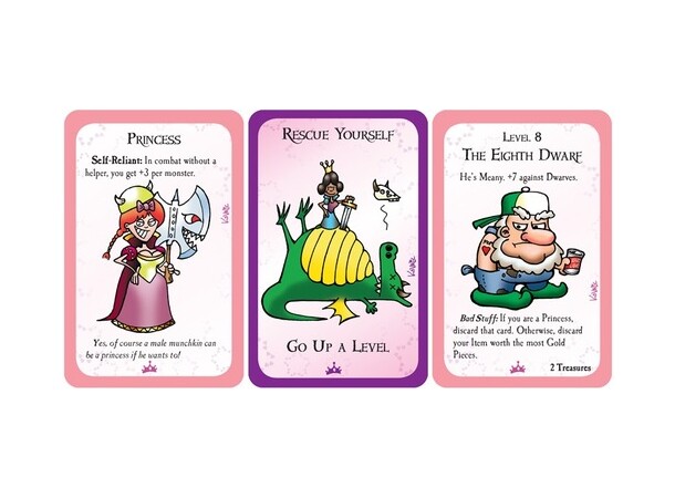 Munchkin Princesses Booster 15 nya kort till Munchkin 